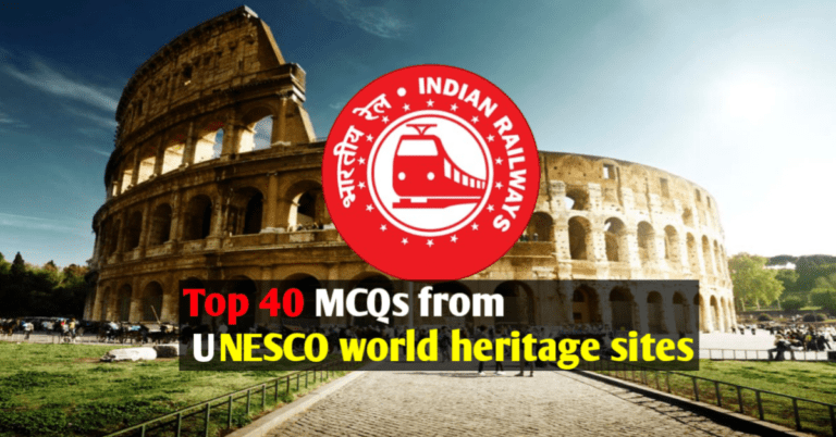 UNESCO world heritage sites MCQs