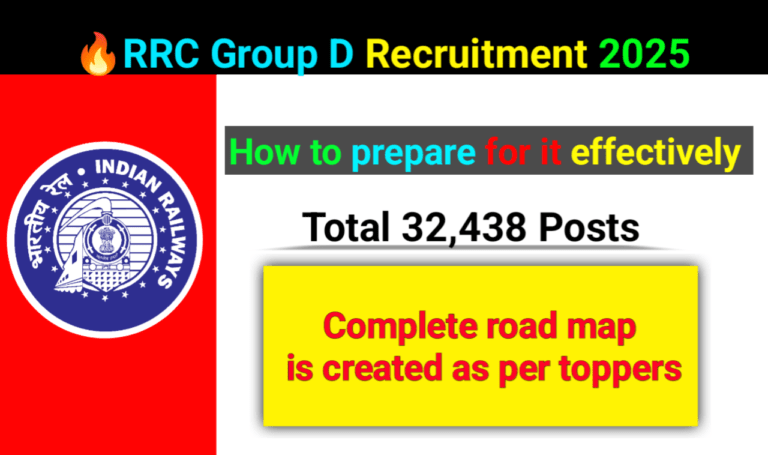 How to prepare for RRC Group D 2025