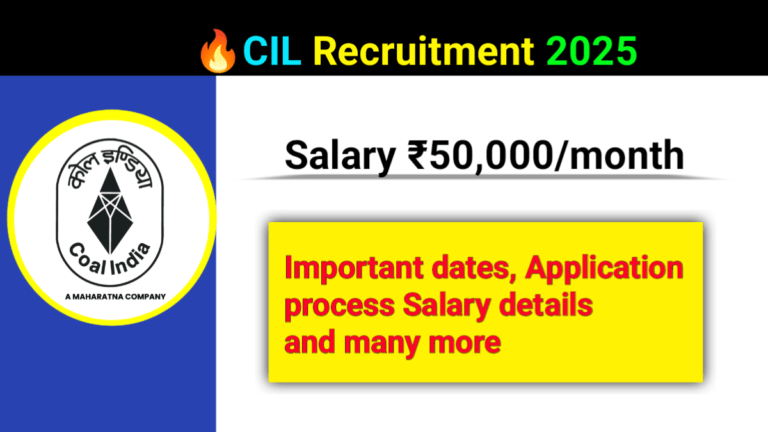 CIL Recruitment 2025