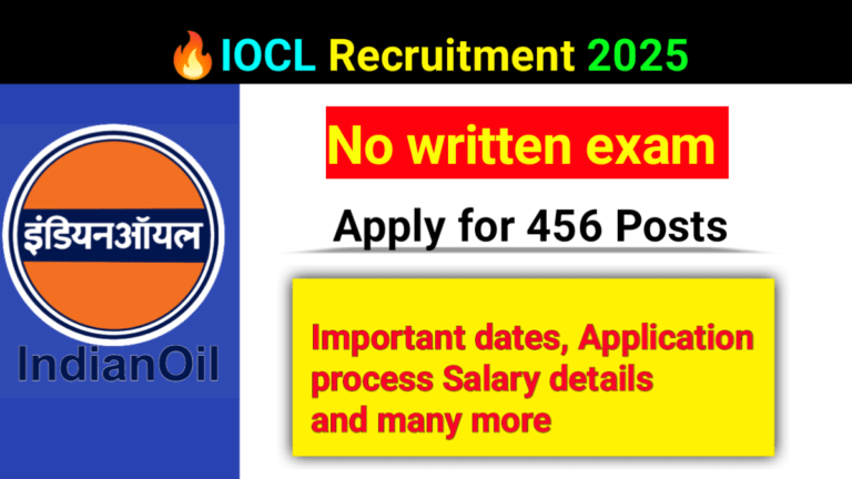 IOCL Recruitment 2025