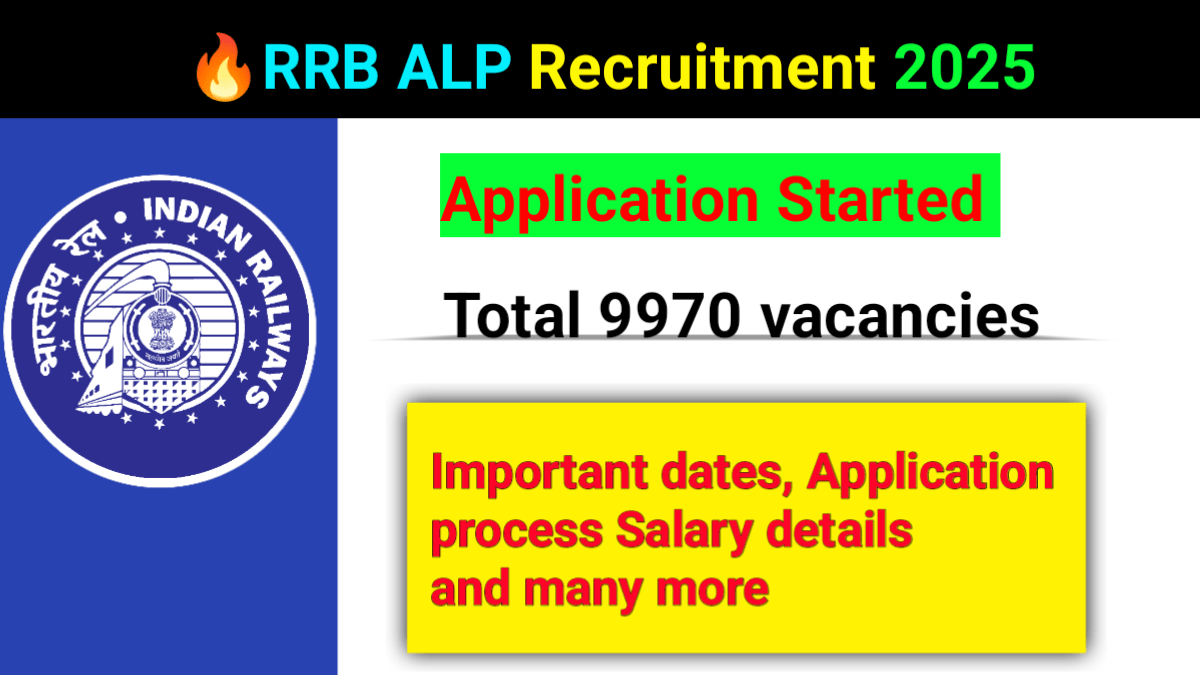 RRB ALP New Vacancy 2025