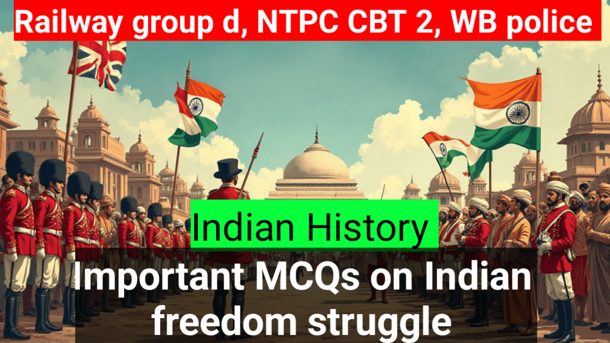 20 MCQs for RRB NTPC CBT 2 Exam 2025